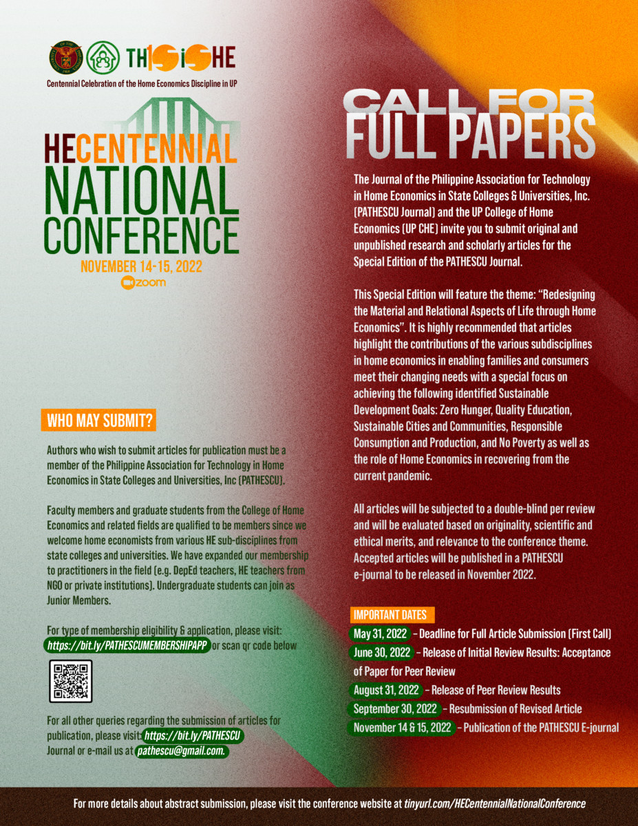 Call for Full Papers revised