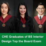 BS Interior Design graduates Top Board Exam