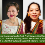 Celebrating Excellence: UPD College of Home Economics Faculty Shine at PATHESCU, Inc. Awards
