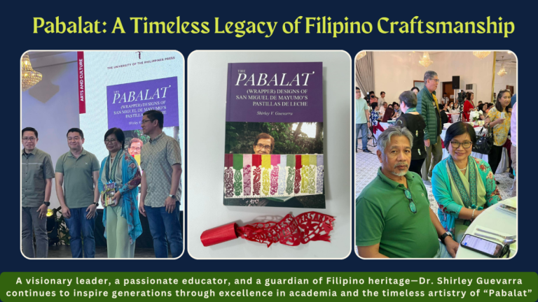 Dean Shirley Guevarra Releases Book on the Art of Pabalat